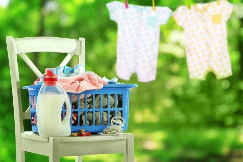 Baby safe laundry detergent