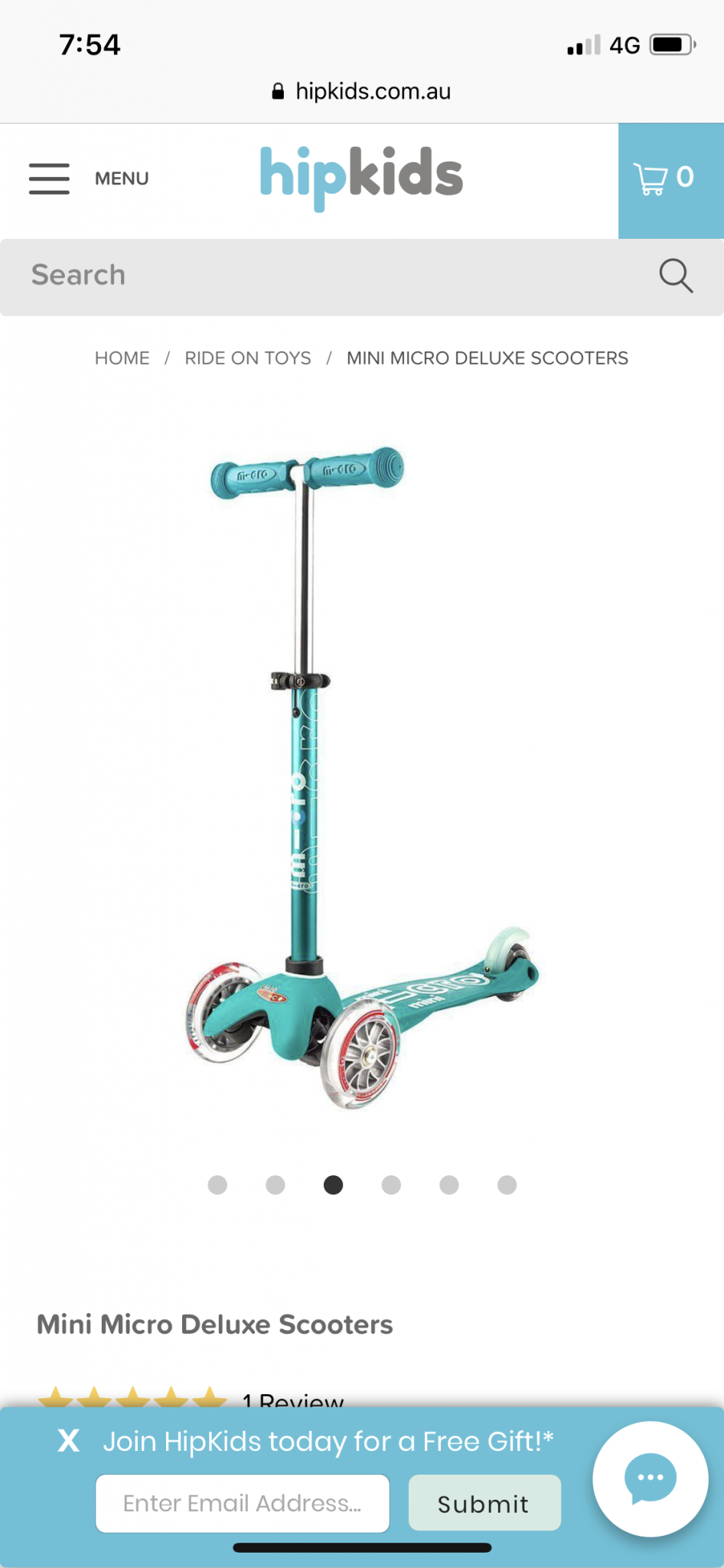 Mini micro deluxe scooter