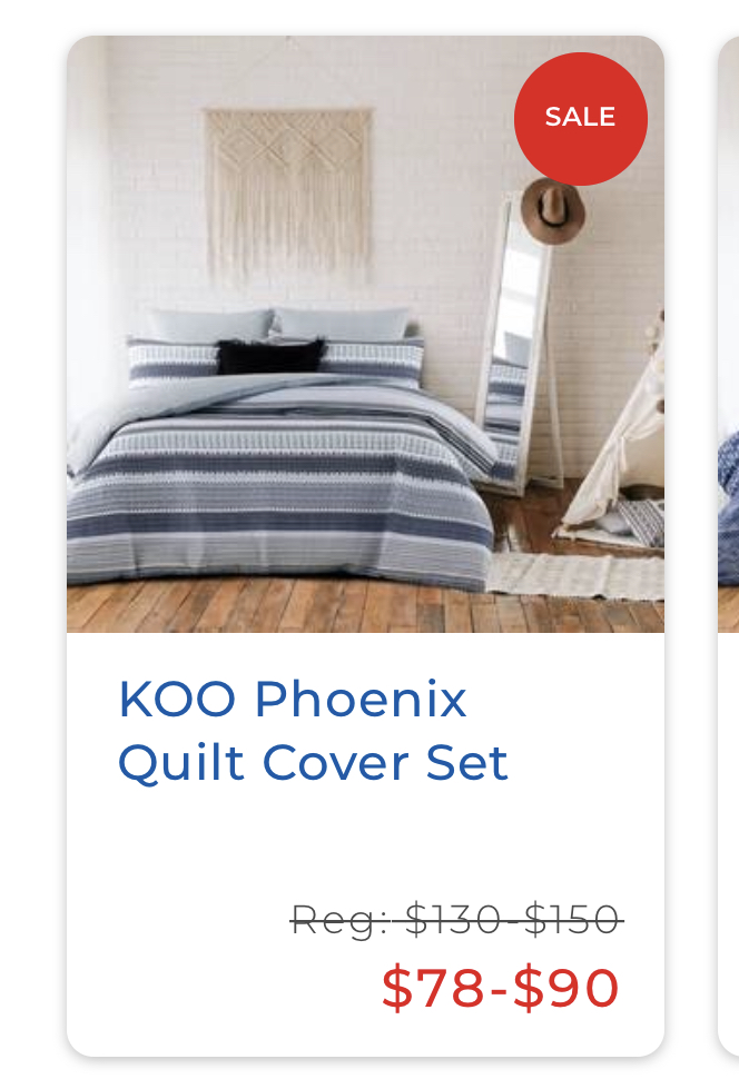 Koo quilt cover set king