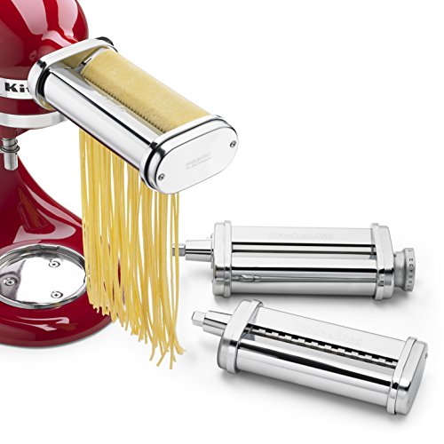Pasta Roller & Cutter Set (KitchenAid Attachment)