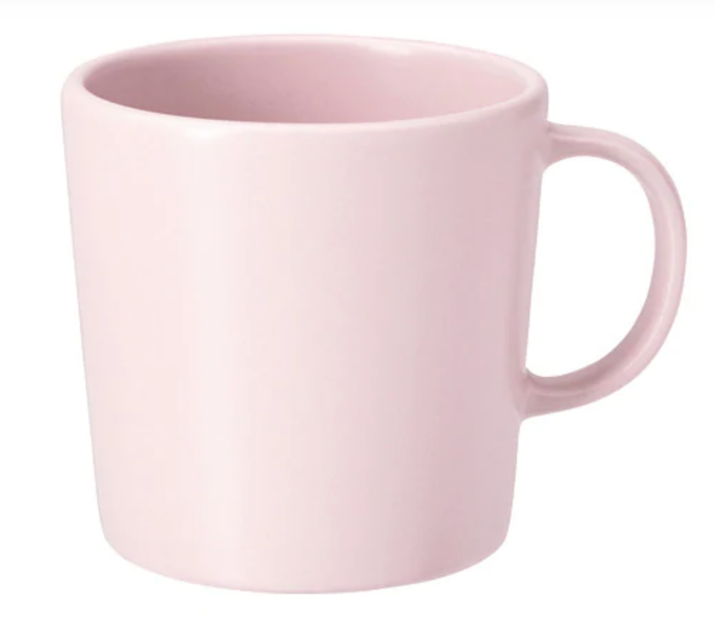 IKEA Pink Mug x6