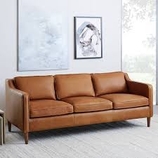 Tan Leather Sofa