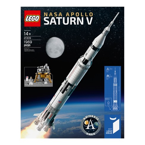 Lego Saturn V rocket