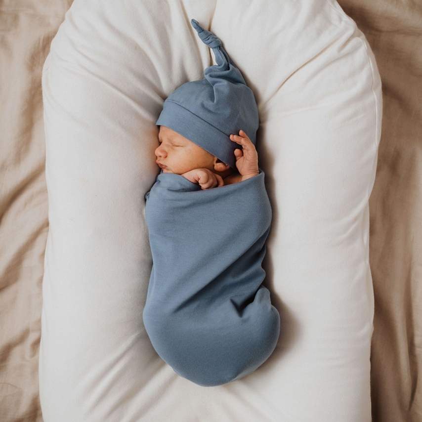 Swaddle & beanie set