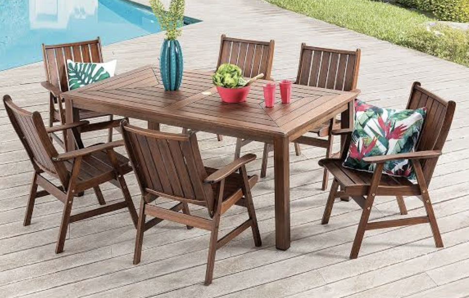 6 piece Outdoor table setting