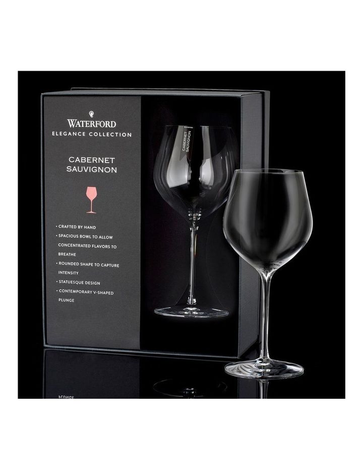 2 x Waterford Crystalline Wine Glasses