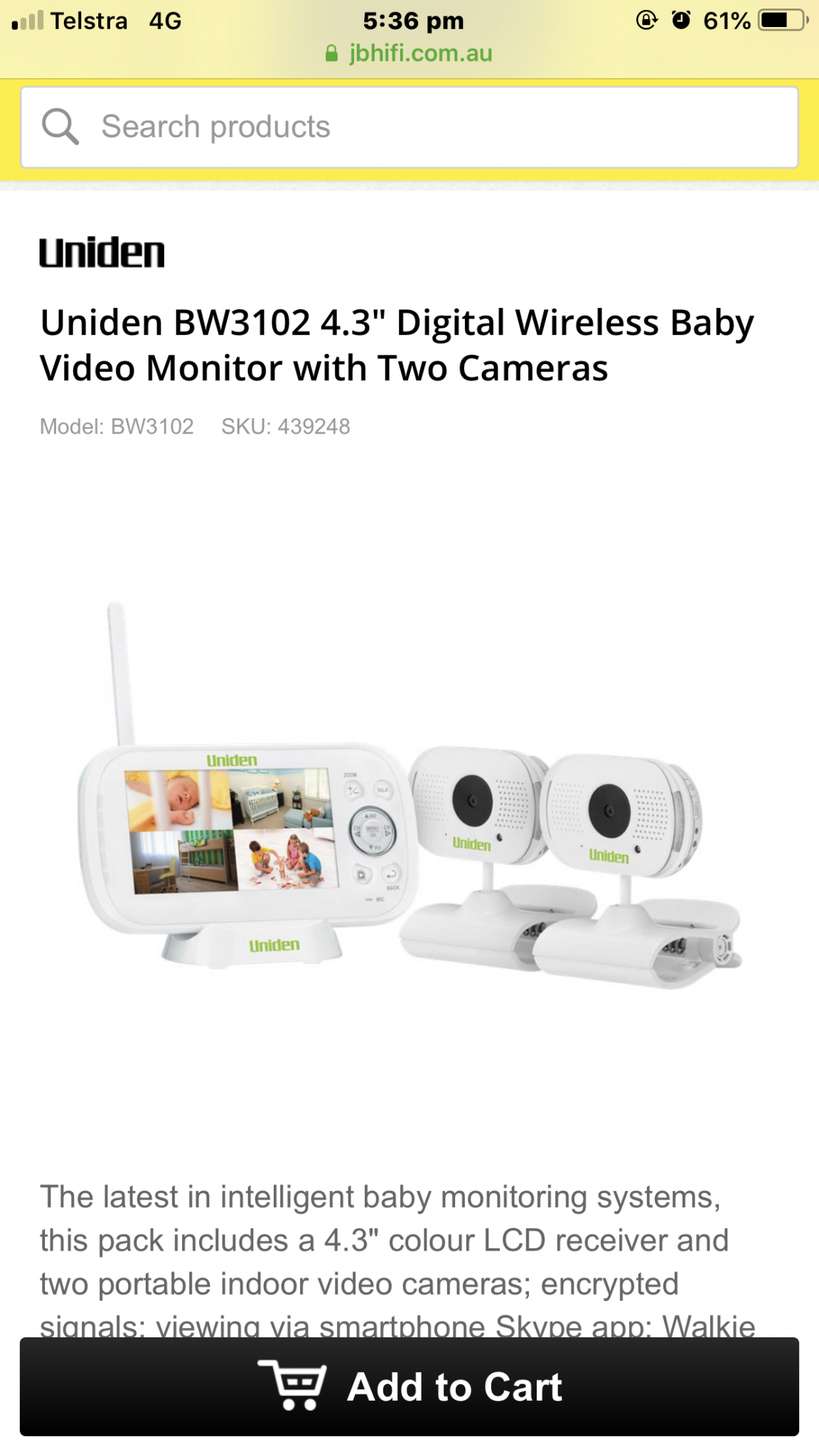 Baby Monitor/Camera