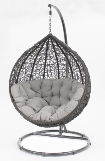 Hanging egg chair