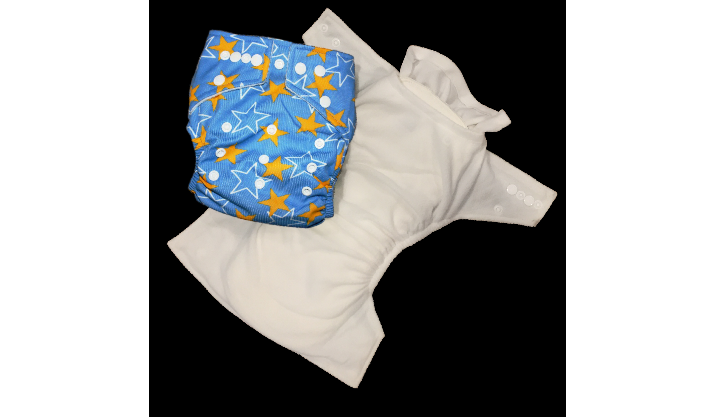 11 x Modern cloth nappies