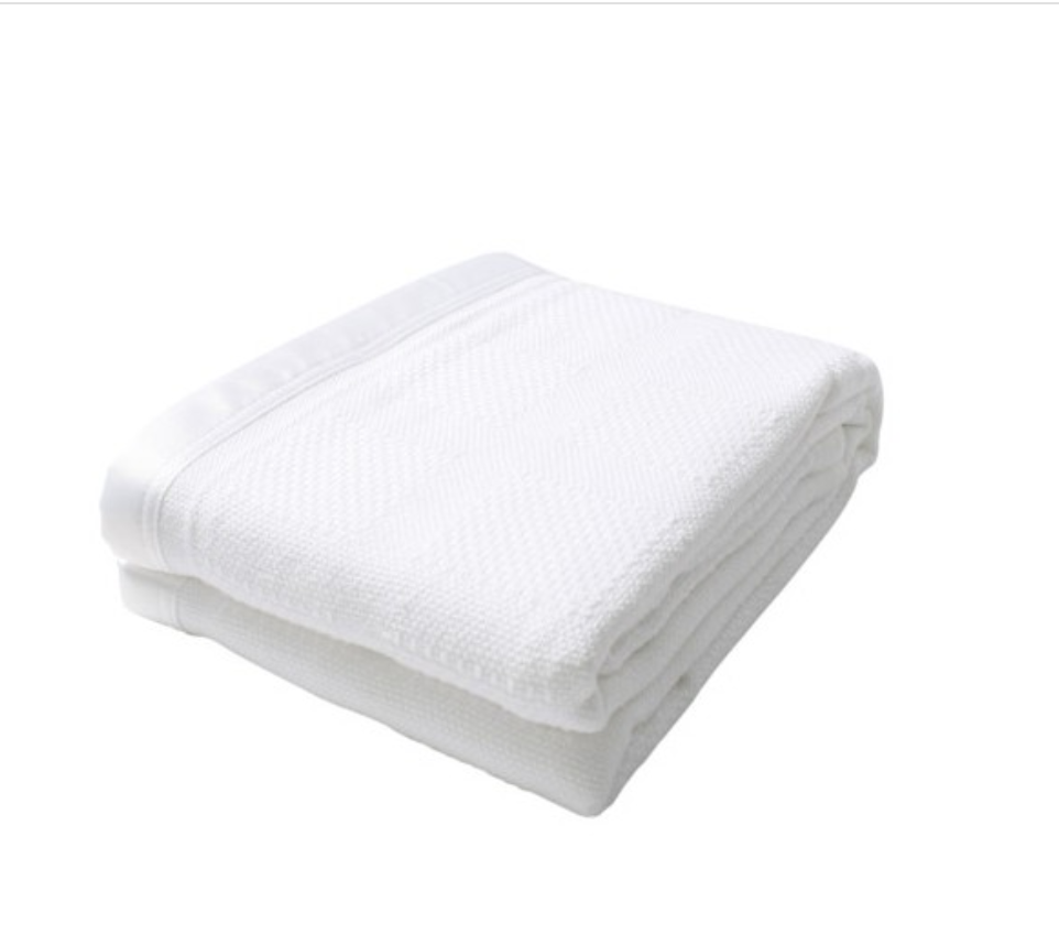 Cellular Blanket Cot White