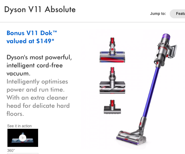 Dyson V11 Absolute