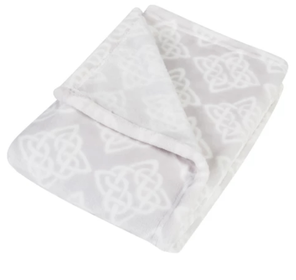 Trend Lab® Plush Baby Blanket - Celtic Knot