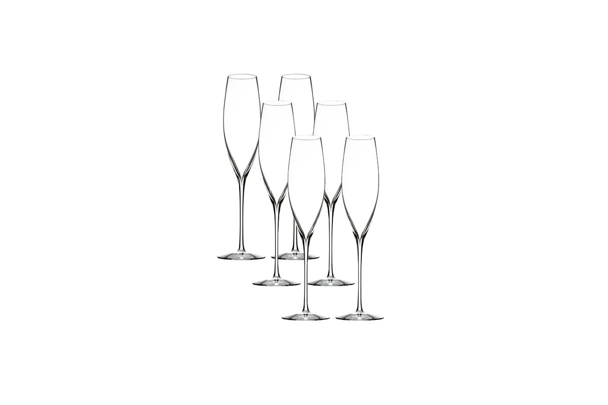 Waterford Champagne Flutes (Set of 6)