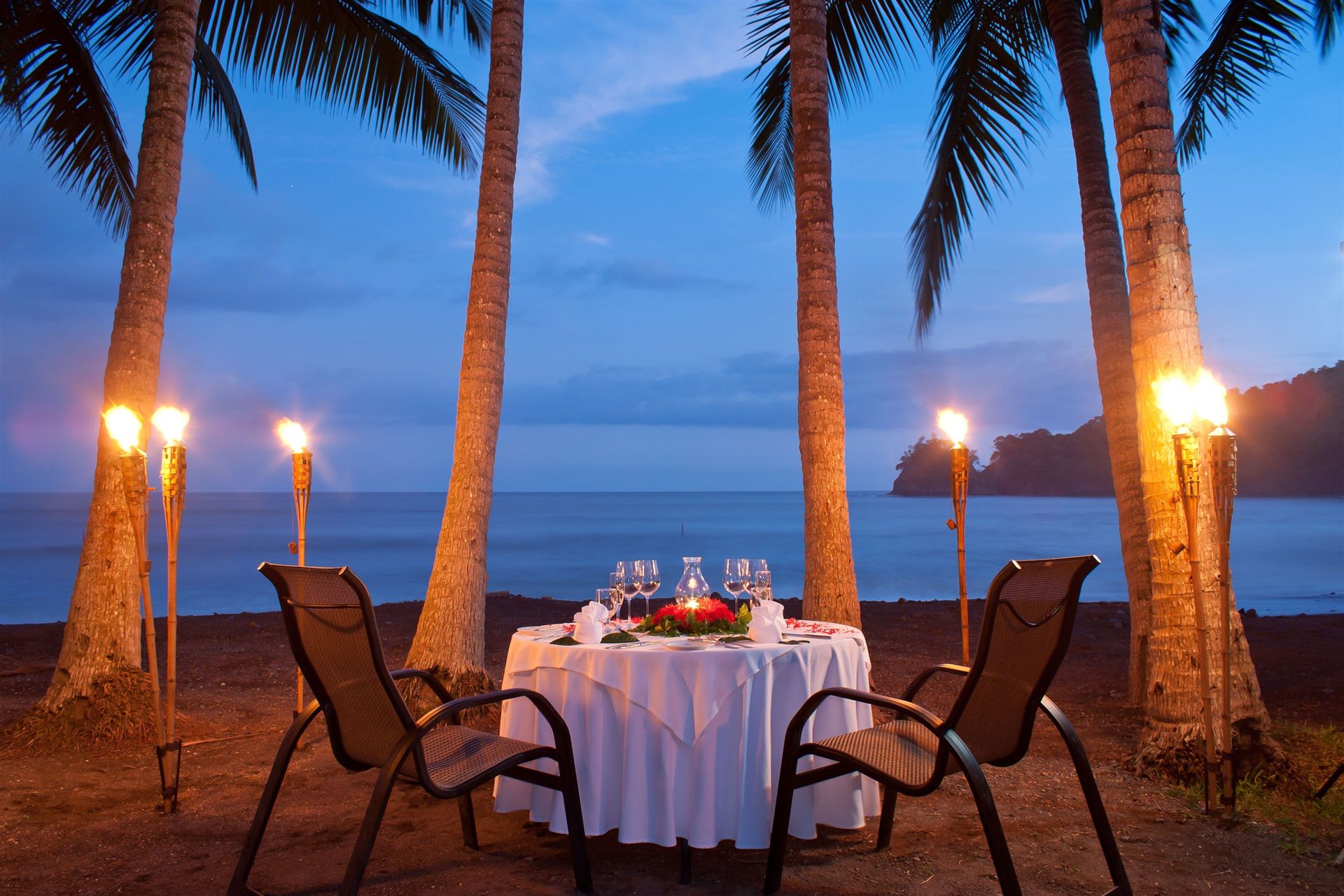 Romantic Dinner Honeymoon
