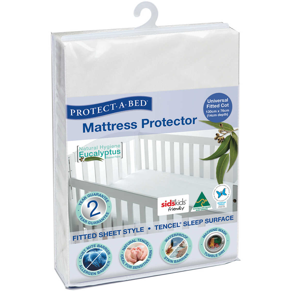 Cot Mattress Protector x 2