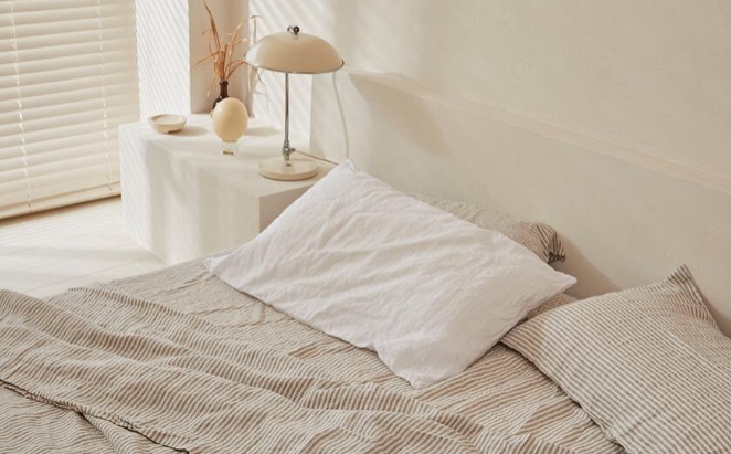 Linen sheet set