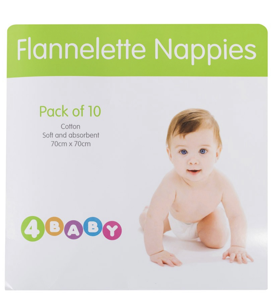 Flannelette Nappies