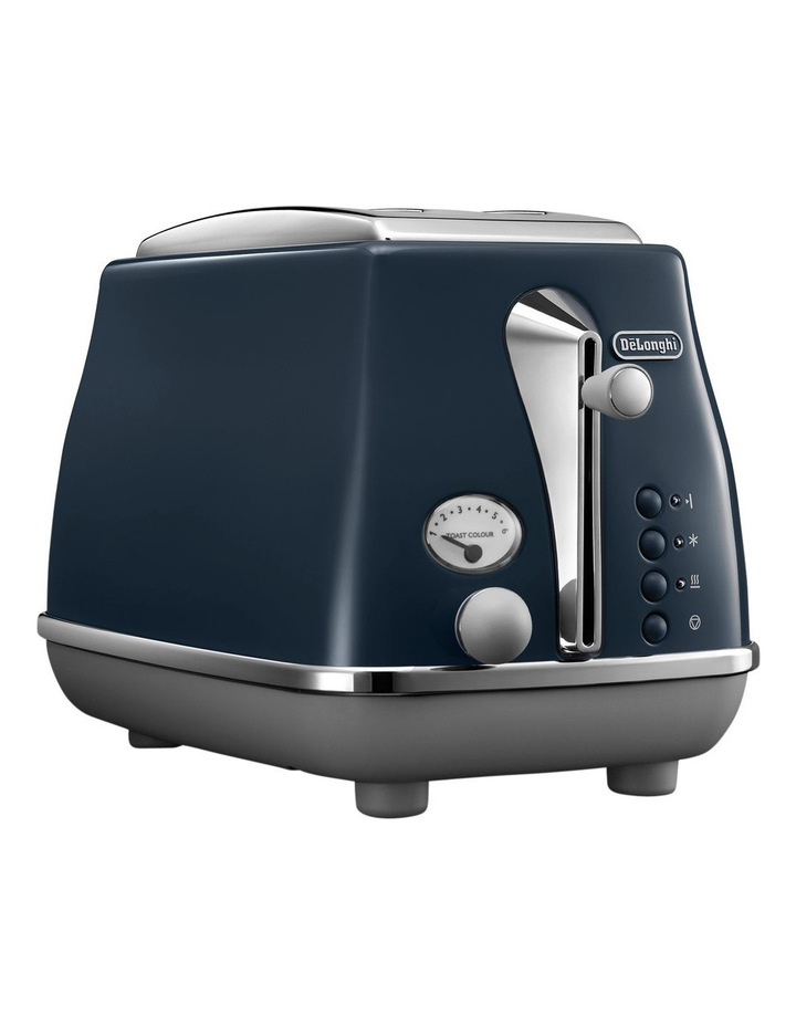 Icona Capitals 2 slice toaster: Blue CTOC2003BL