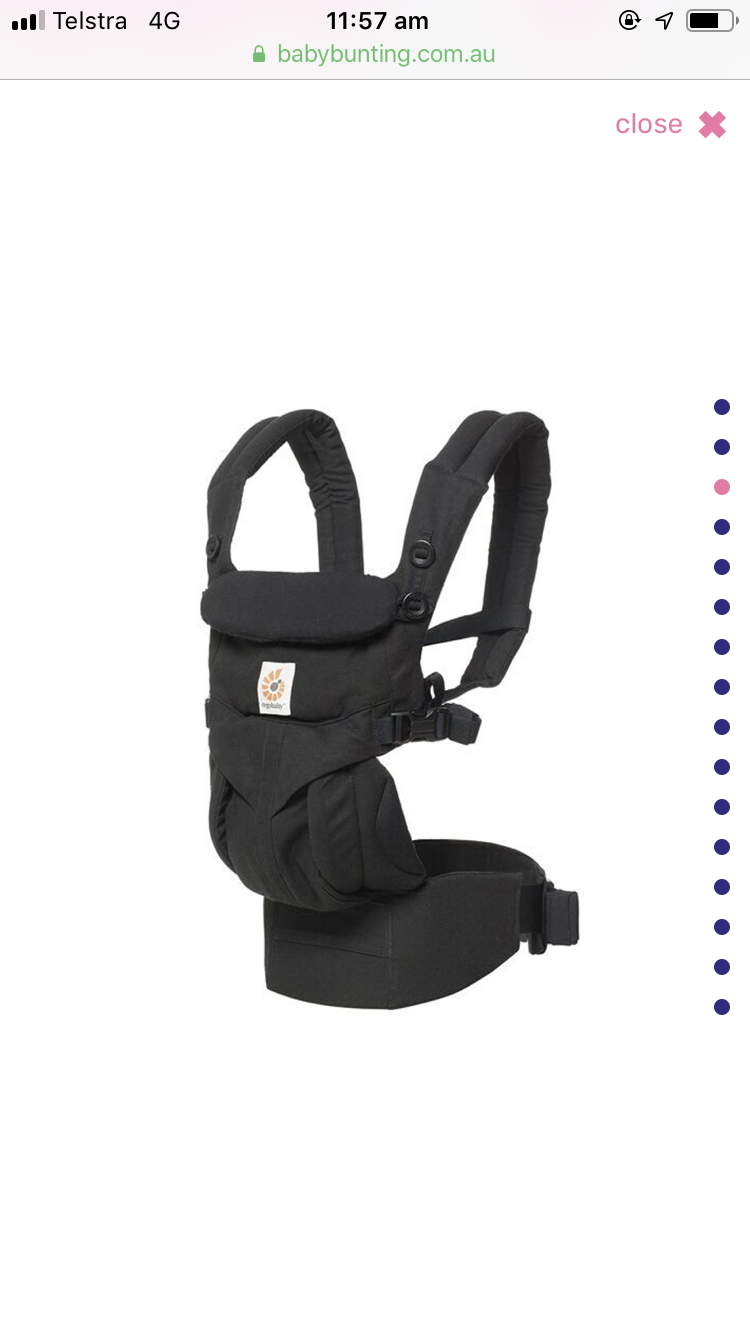 Ergo baby carrier