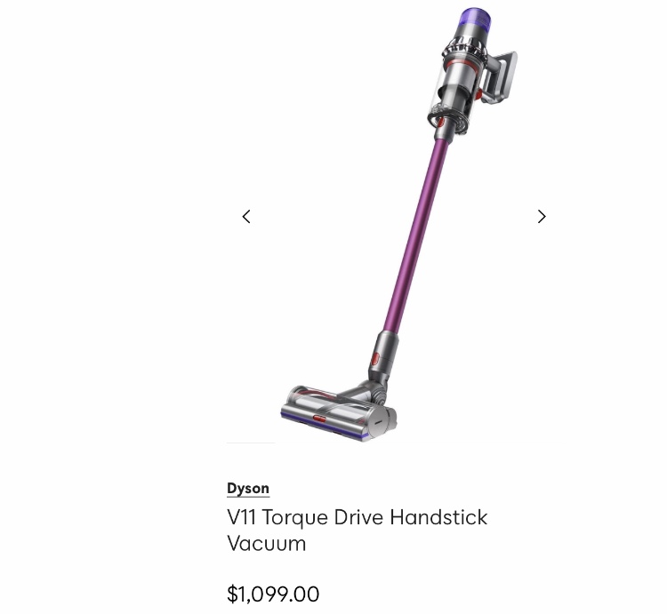 Pink dyson vacuum