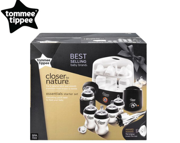 Tommee Tippee Feeding Essentials Kit - Black