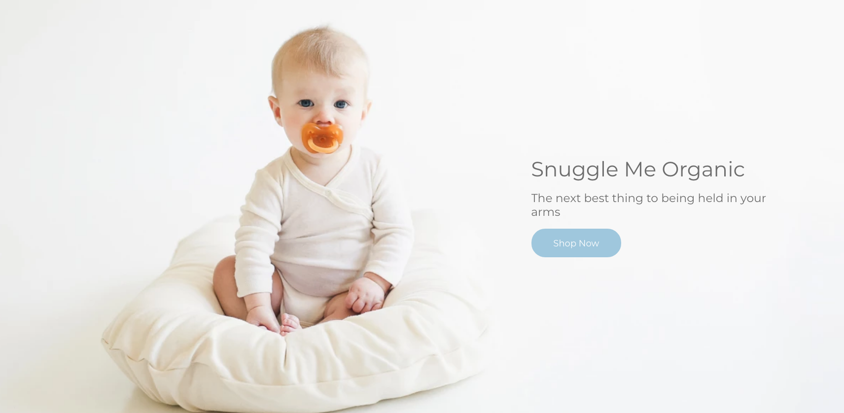 SNUGGLE ME Organic | Baby Lounger