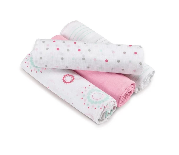 2 x Muslin Wraps 3 pack