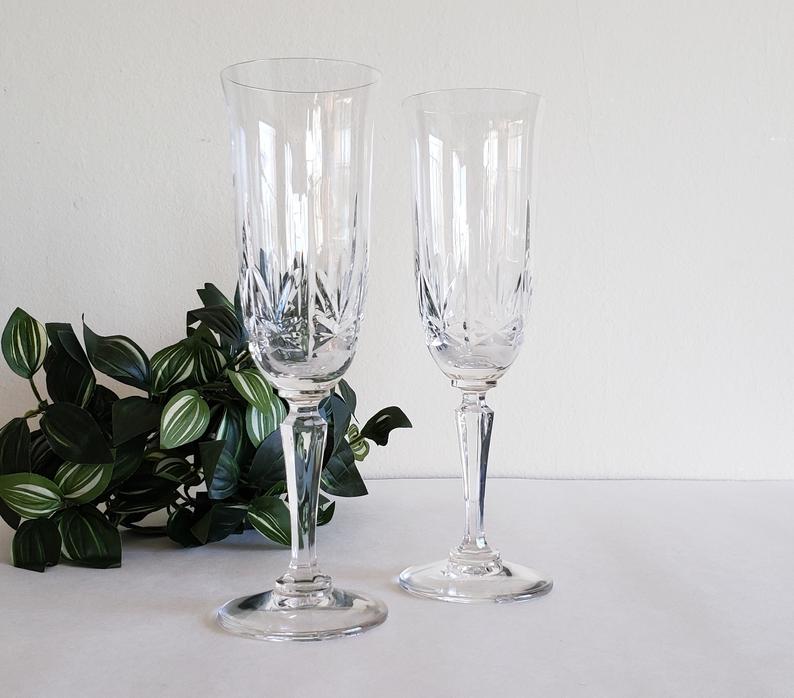 Crystal Champagne Glasses