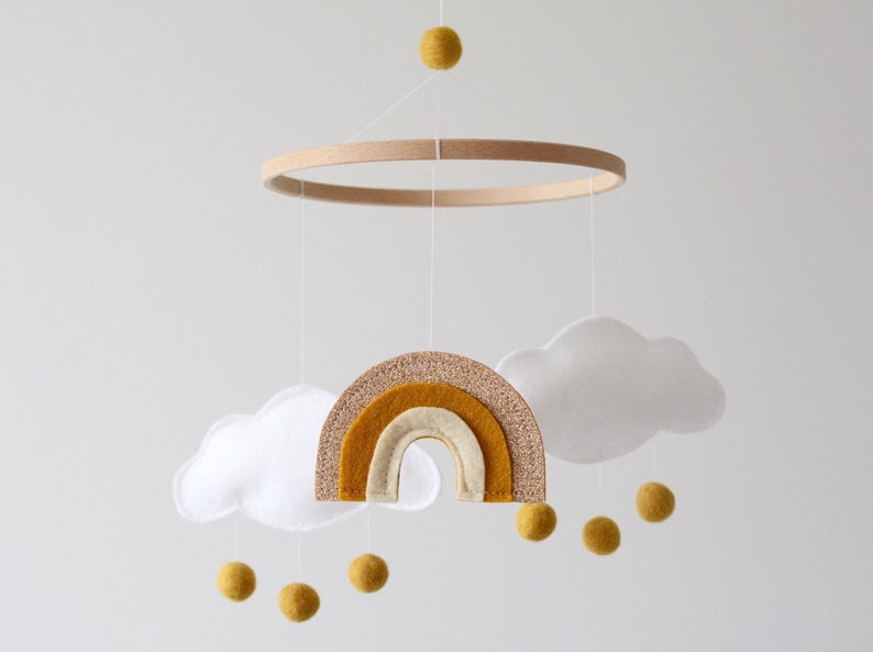 Cloud Rainbow Baby Mobile