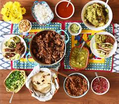 Romantic Mexican feast
