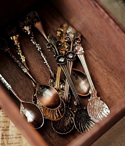 Pretty Dessert Spoons