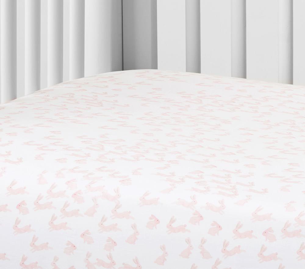 Organic Bunny Cot Fitted Sheet