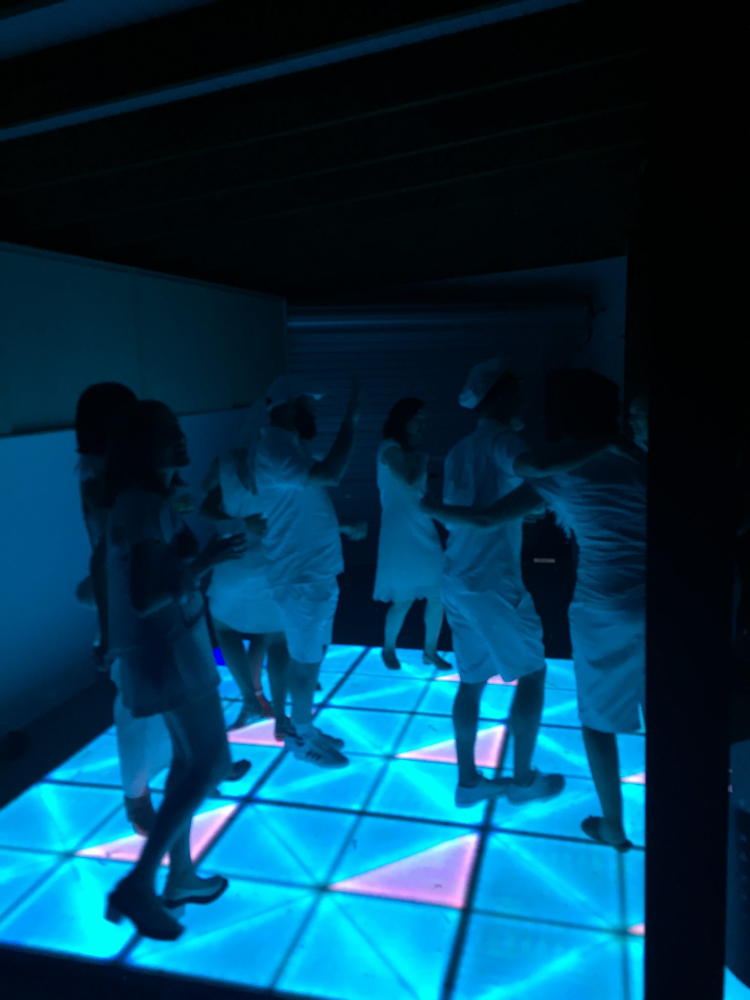 Light up dance floor