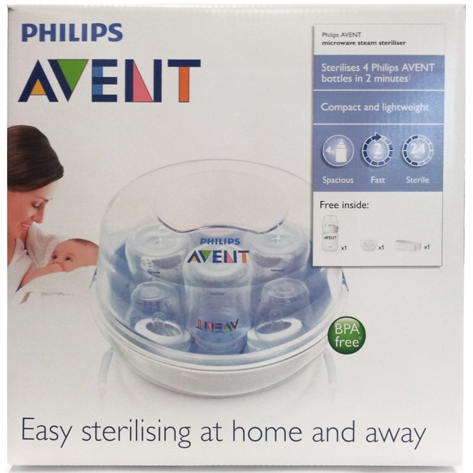 Avent bottle steriliser