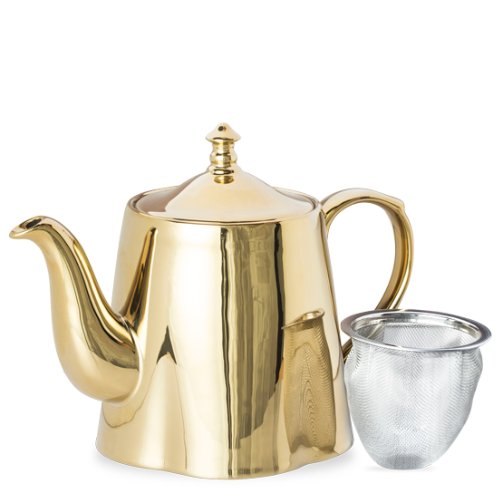 Electric Ladyland Gold Teapot