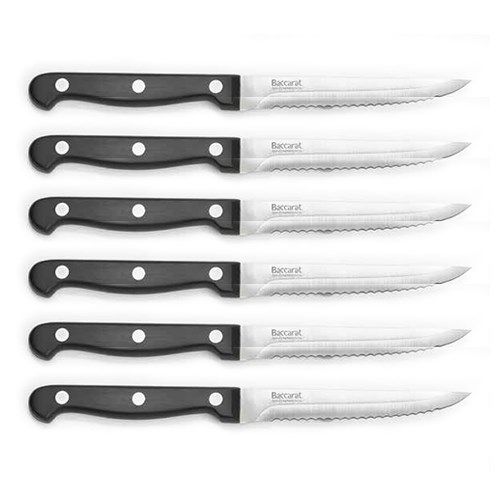 Baccarat Sabre Set of 6 Steak Knife