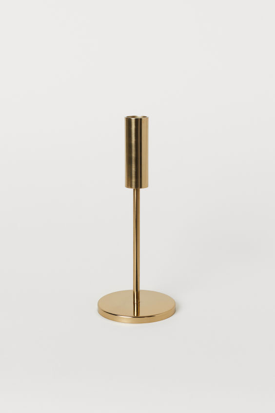 2 Candlestick - Gold-coloured