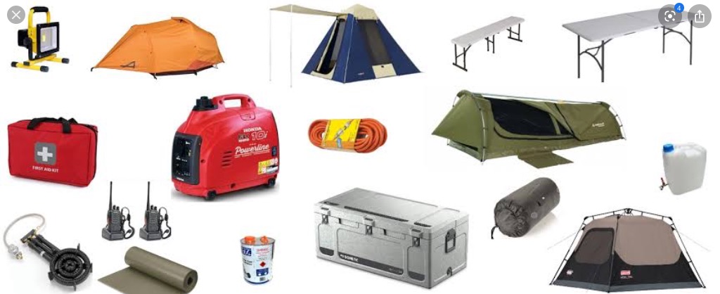 Camping supplies