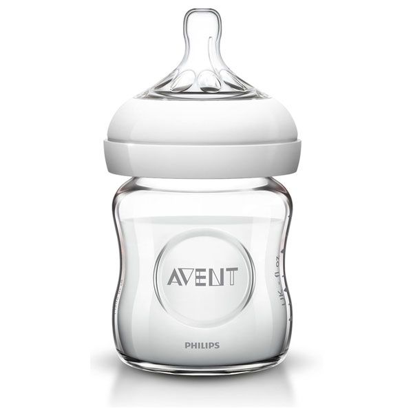 3 avent 120ml glass bottles