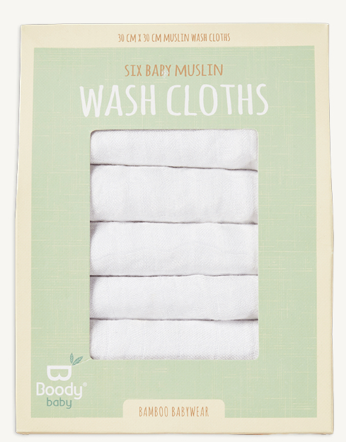 Baby muslin wash cloth