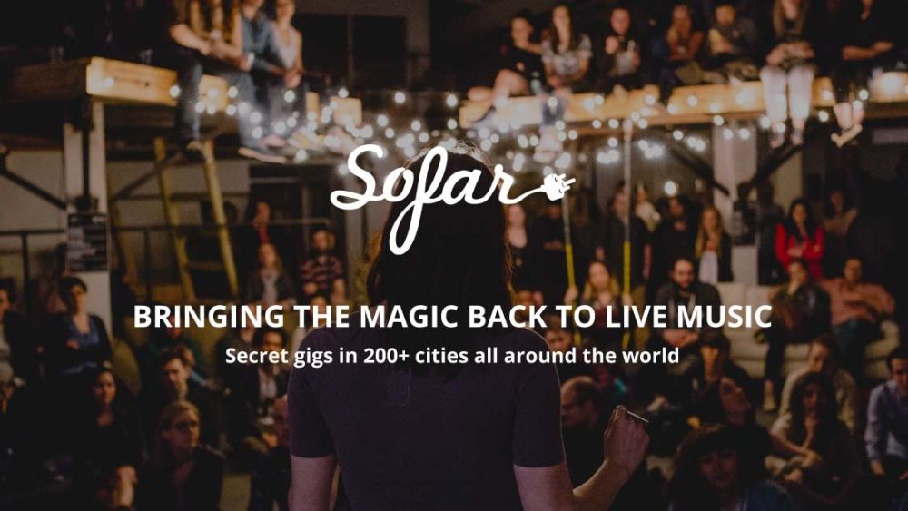 6 Month membership to Sofar Sounds