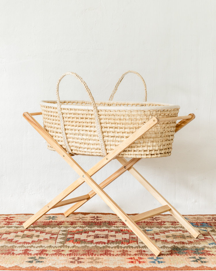 Moses Basket with Stand - Kiin Baby