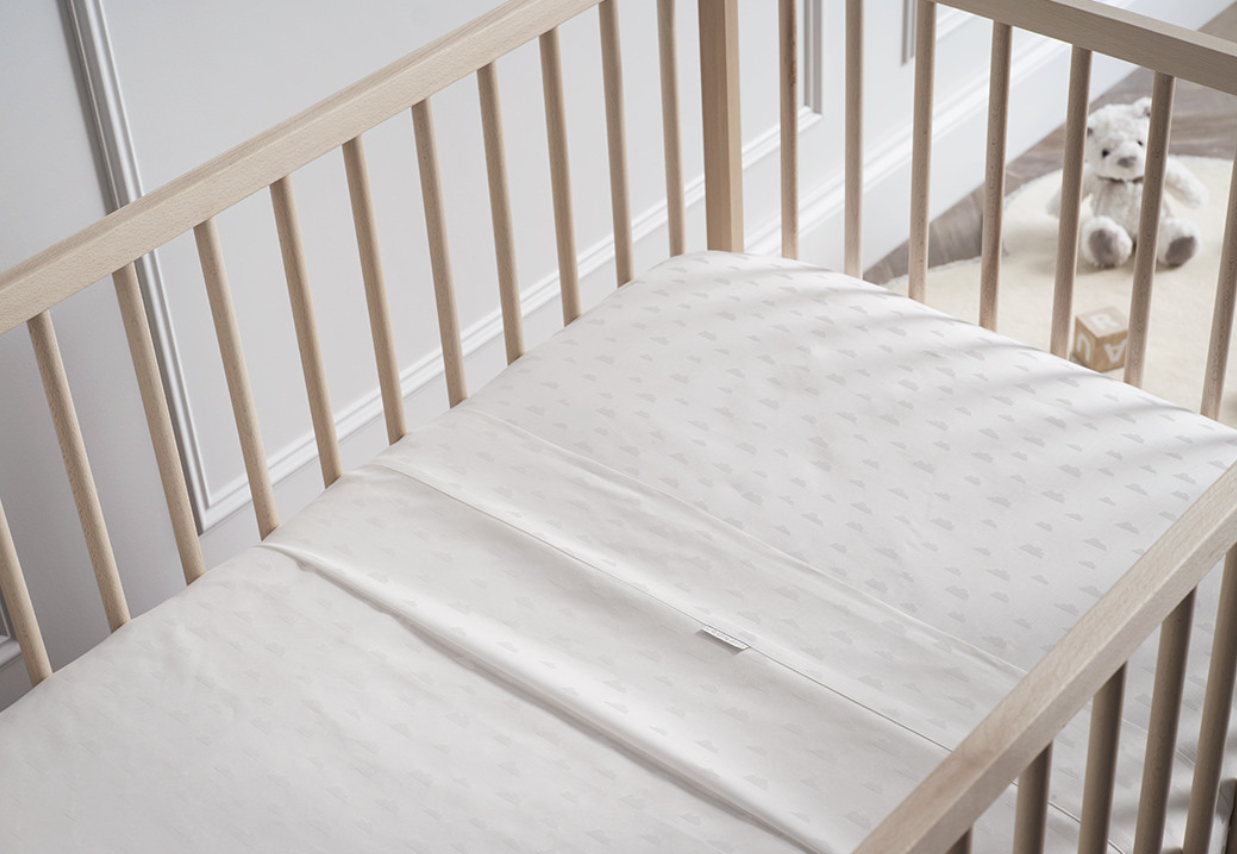 Cloudsie baby cot sheets