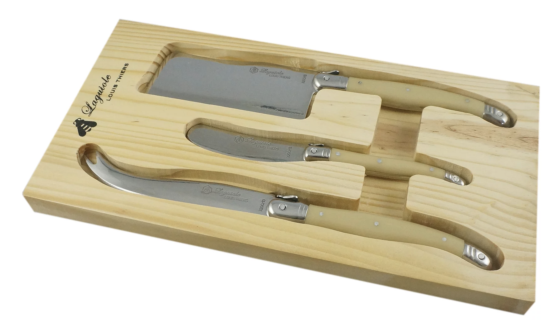 Louis Thiers Toujours Cheese Set - Ivory Colour