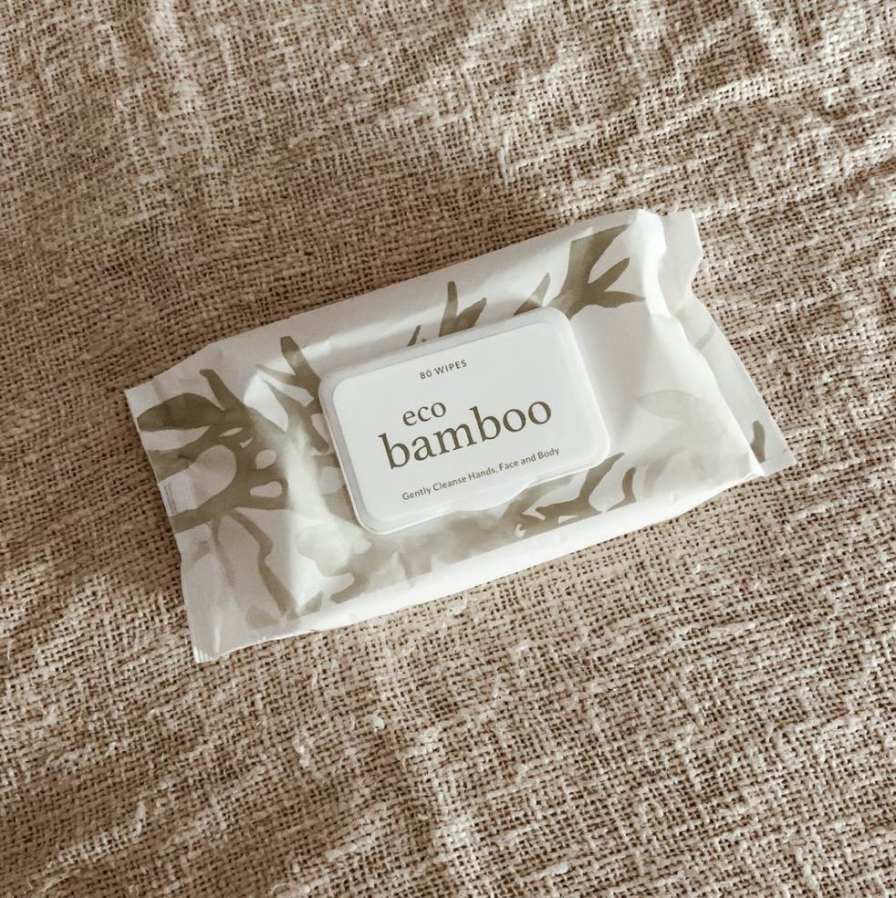 ECO Bamboo Biodegradable Wipes - 18 x 80 pack