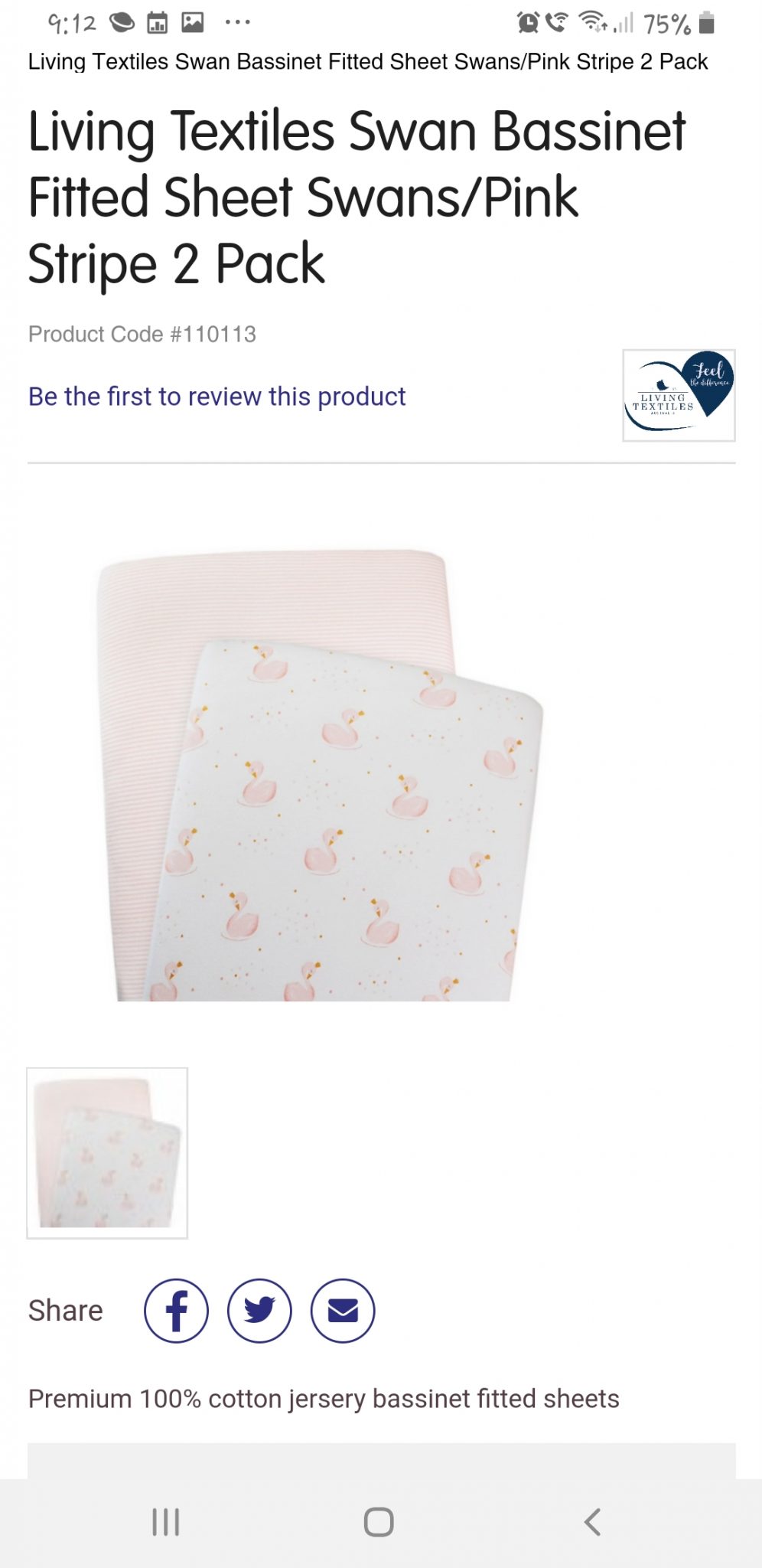 Girls Bassinet Fitted Sheets