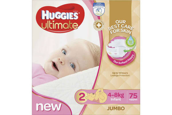 Huggies Girl Infant Nappies (size 2)