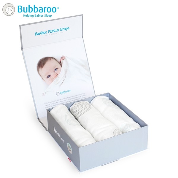 Bamboo Baby Muslin Wrap 3 Pack