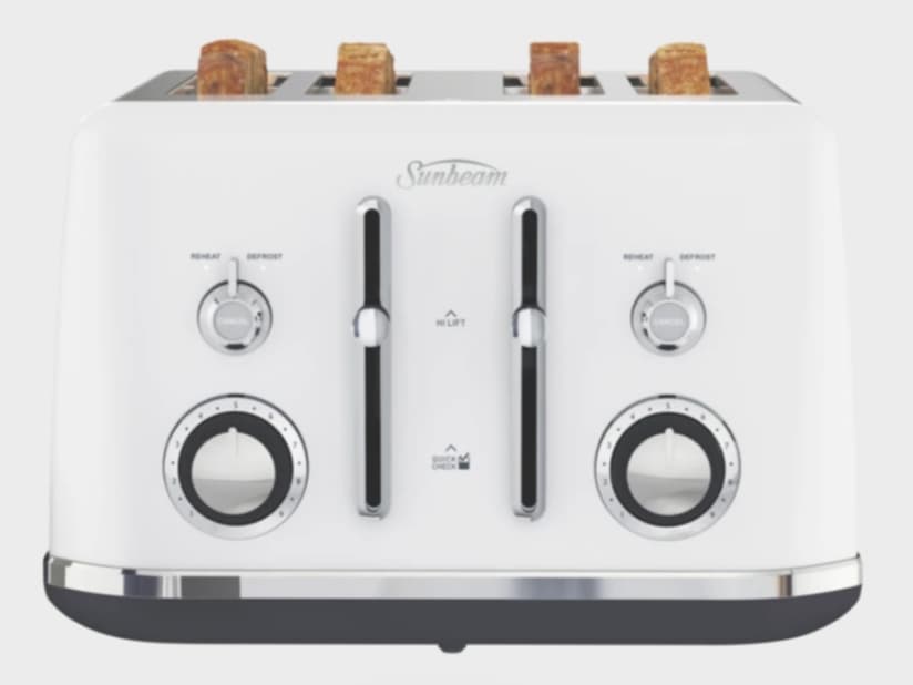 Sunbeam Alinea Collection 4 Slice Toaster -White