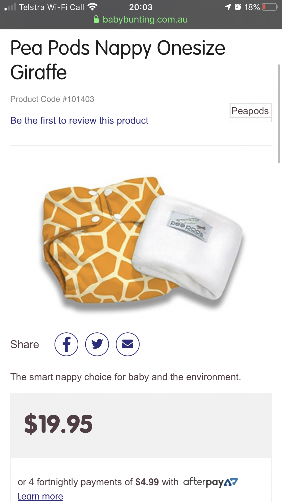 Reusable nappies